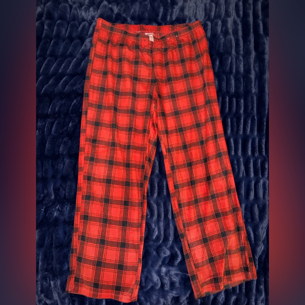 Wondershop Red and Black Plaid Sleepwear Pants